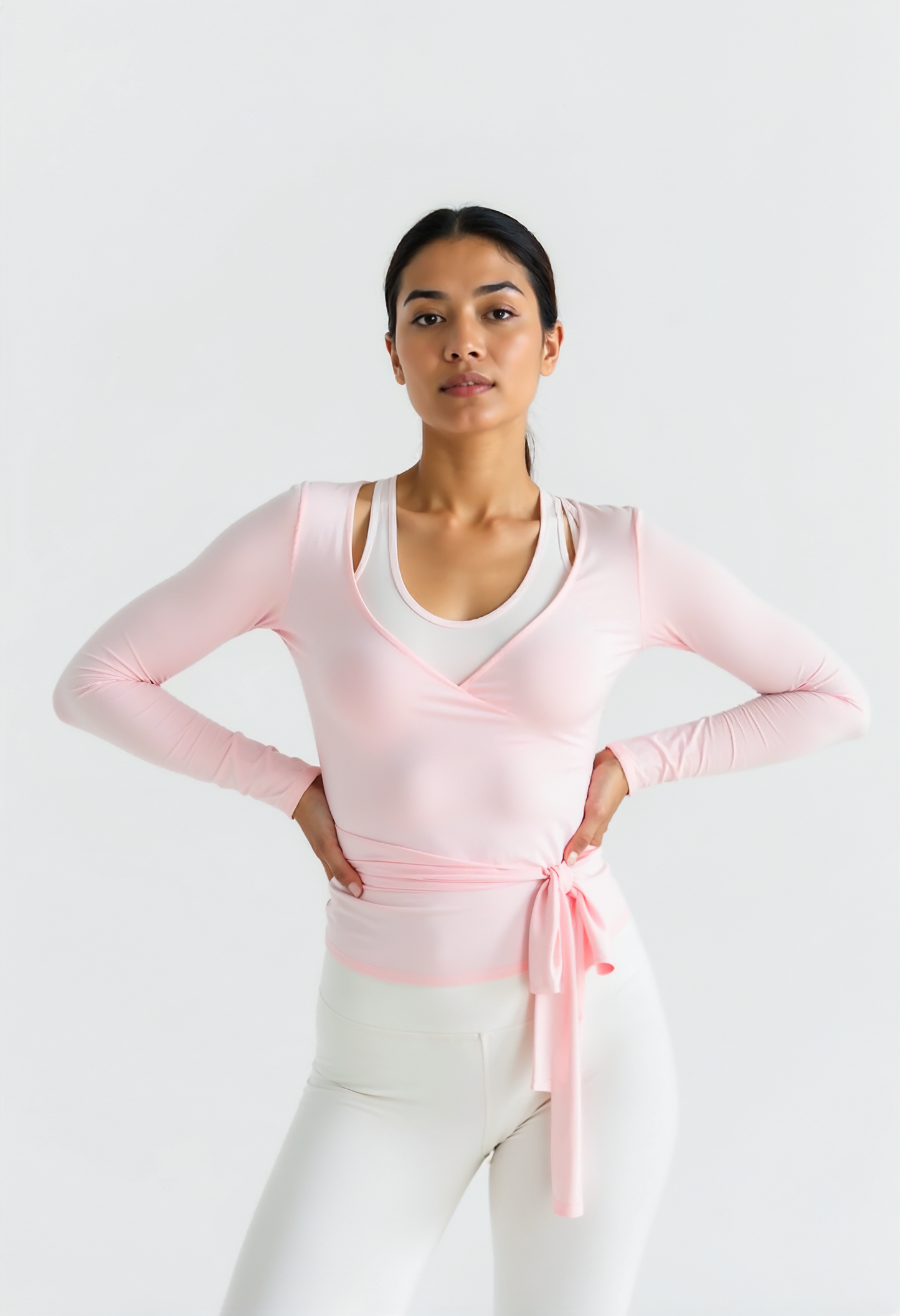 Soft Ballet Wrap Top