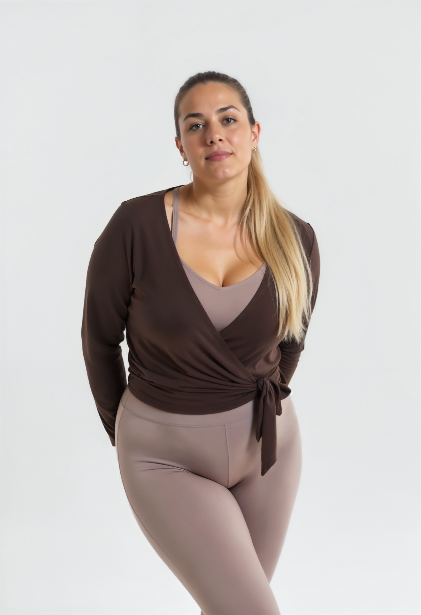 Soft Ballet Wrap Top