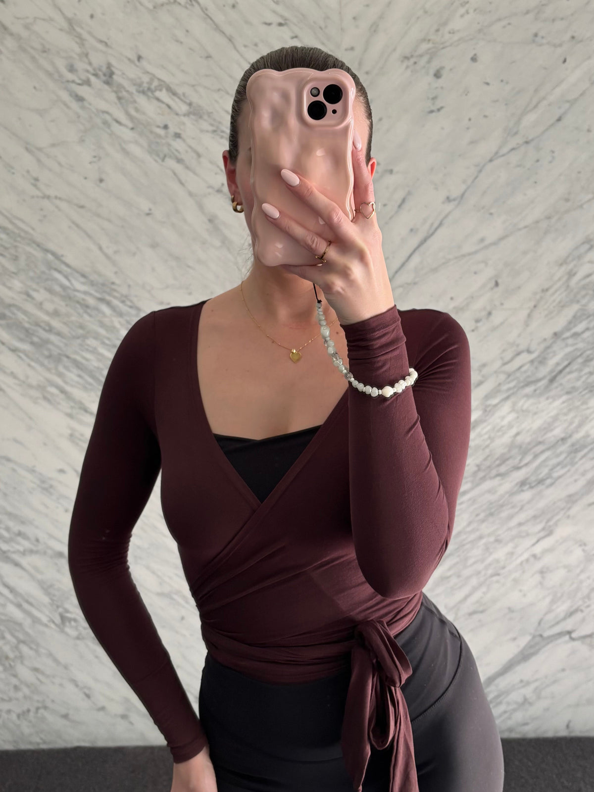 Soft Ballet Wrap Top
