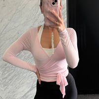 Soft Ballet Wrap Top