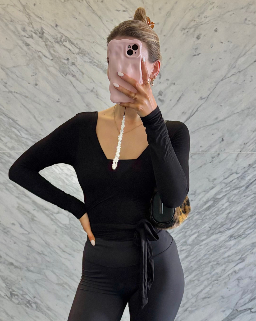 Soft Ballet Wrap Top