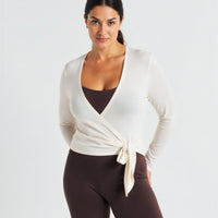 Soft Ballet Wrap Top