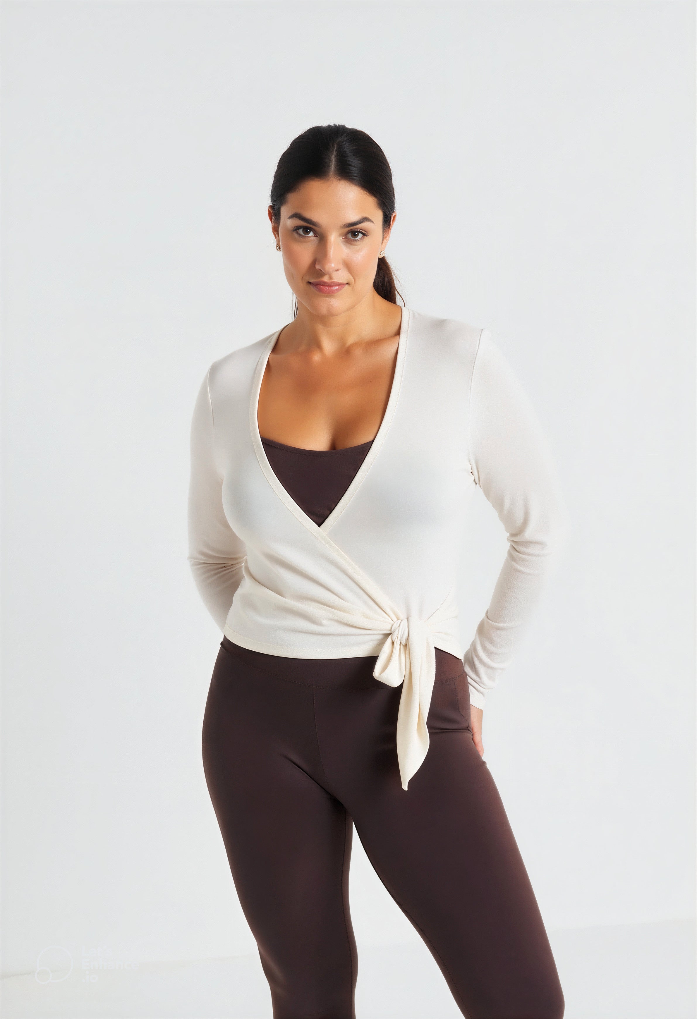 Soft Ballet Wrap Top