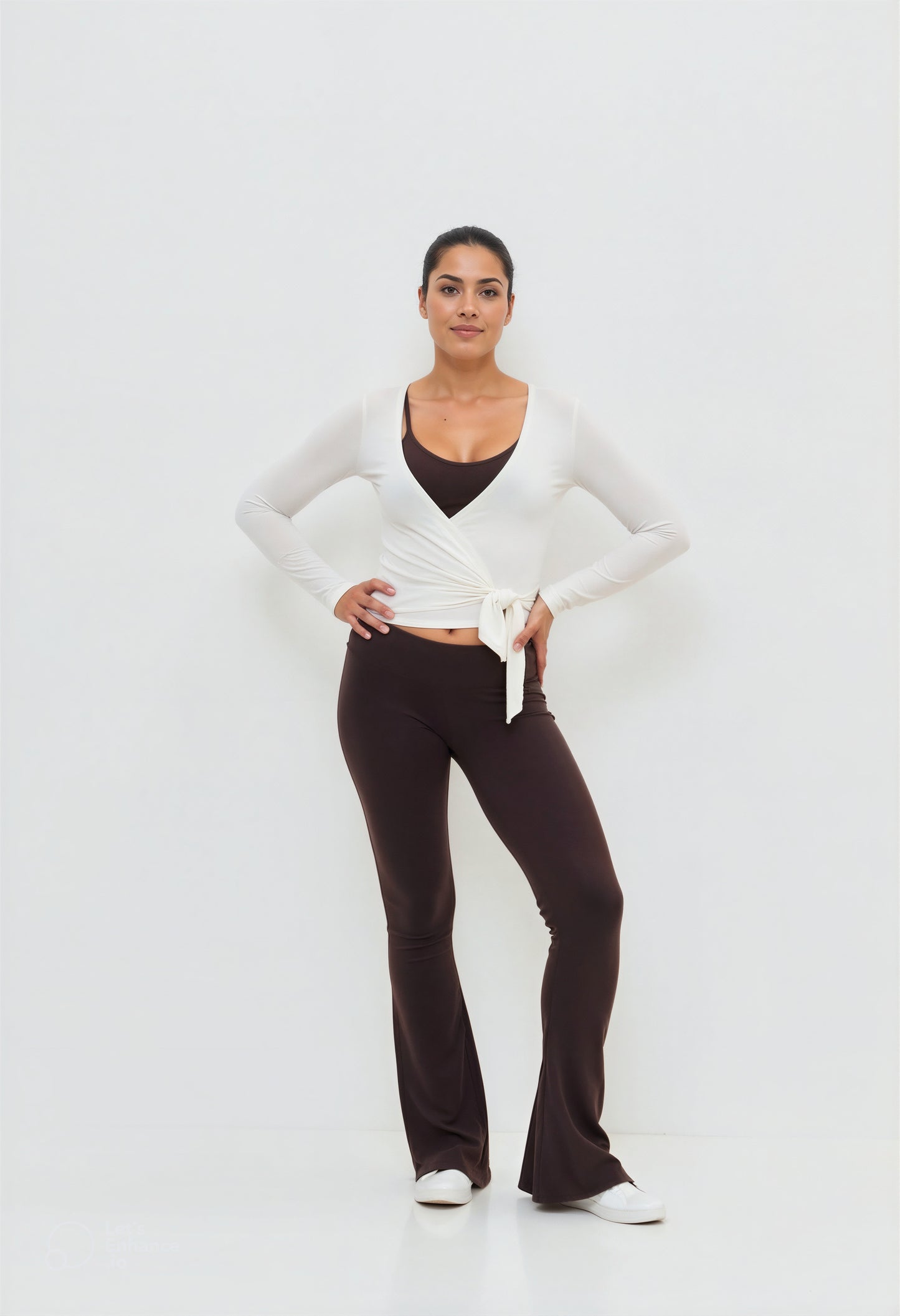 Soft Ballet Wrap Top