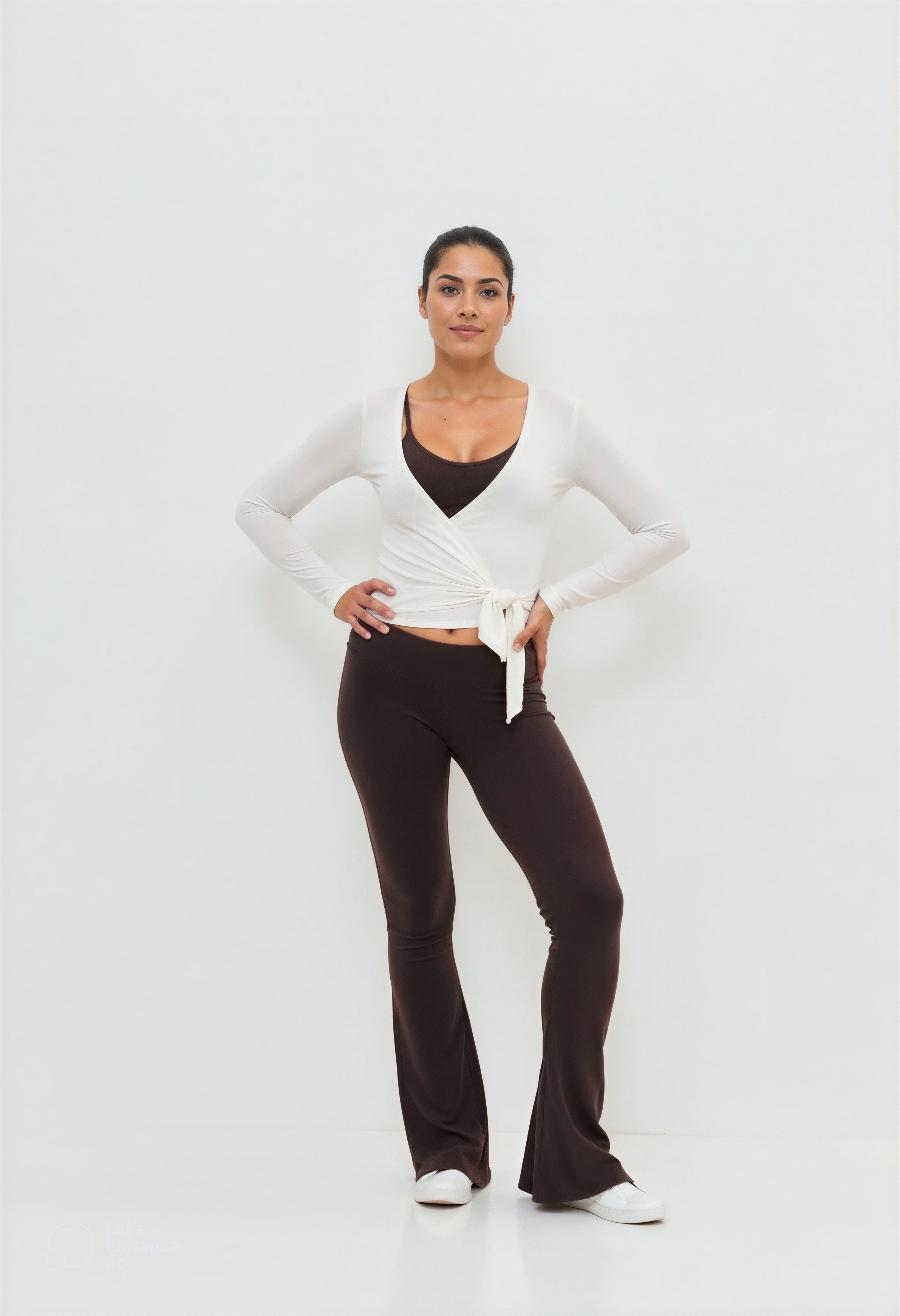 Soft Ballet Wrap Top